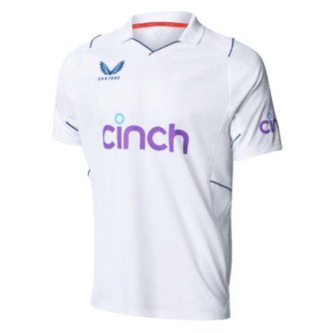 2023 England Test Replica Short Sleeve Jersey