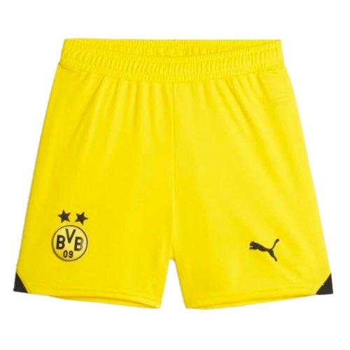 2023-2024 Borussia Dortmund Home Shorts (Yellow) - Kids