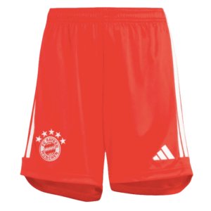 2023-2024 Bayern Munich Home Shorts (Red) - Kids