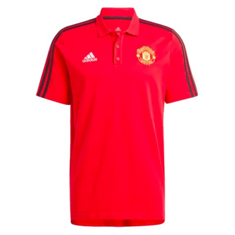 2023-2024 Man Utd DNA Polo Shirt (Red)