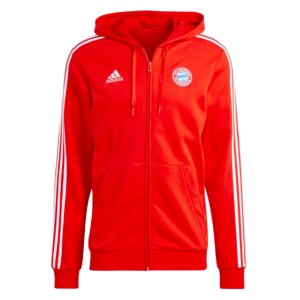 2023-2024 Bayern Munich DNA Full Zip Hoody (Red)