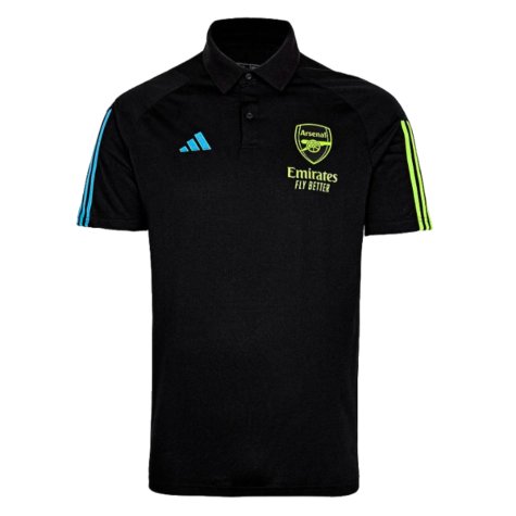 2023-2024 Arsenal Polo Shirt (Black)