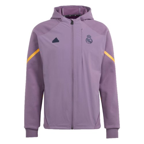 2023-2024 Real Madrid D4GMD Full Zip Hoody (Shadow Violet)