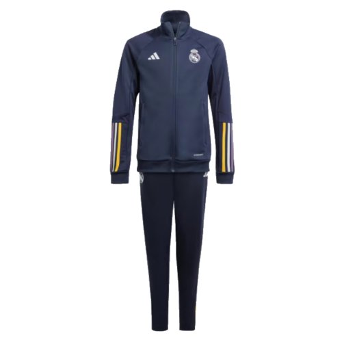 2023-2024 Real Madrid Tracksuit (Legend Ink) - Kids