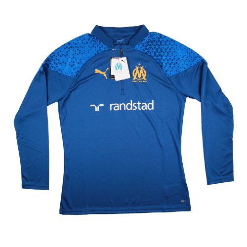 2023-2024 Marseille Training Half Zip Top (Royal)