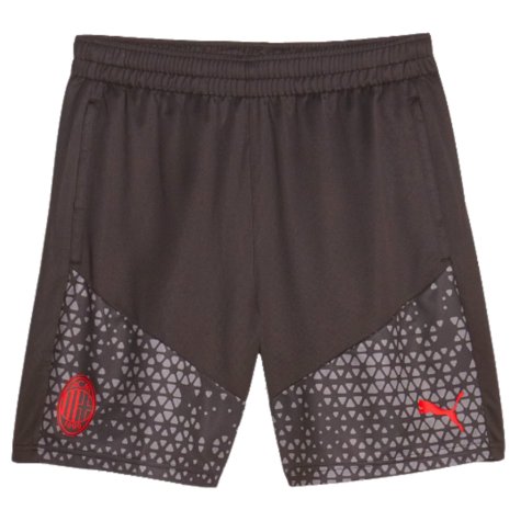 2023-2024 AC Milan Training Shorts (Black)