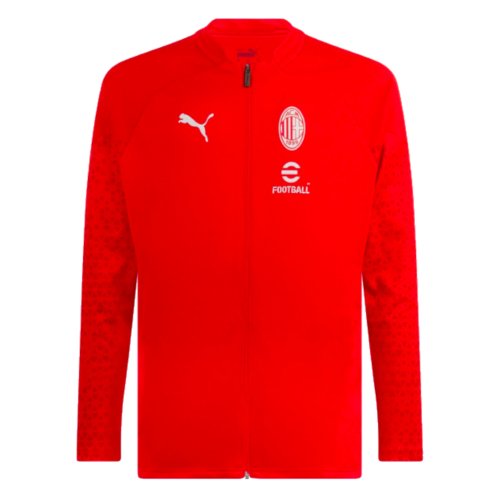 2023-2024 AC Milan Training Fleece (Red)