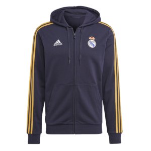 2023-2024 Real Madrid DNA Full Zip Hoody (Legend Ink)