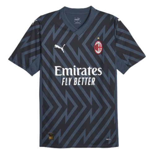 2023-2024 AC Milan Goalkeeper Home Shirt (Dark Night)