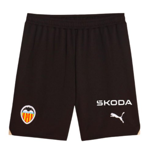 2023-2024 Valencia Home Shorts (Black)