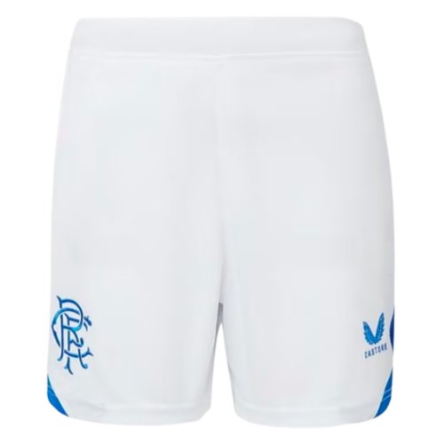 2023-2024 Rangers Home Shorts (White) - Kids