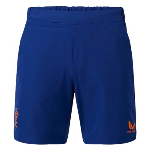 2023-2024 Rangers Coaches Travel Shorts (Blue)