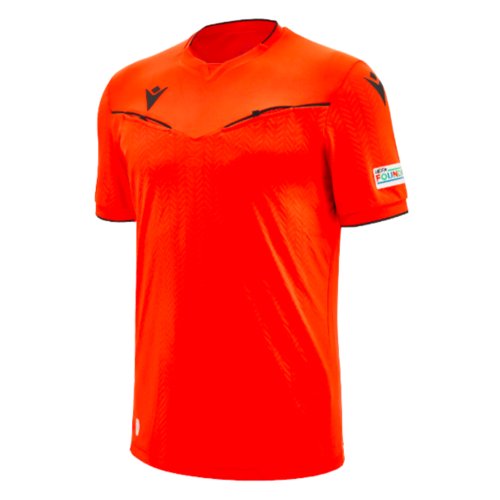 2023-2024 UEFA Referee Neon Red Shirt