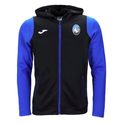 2023-2024 Atalanta Training Zip Up Hoodie (Black)