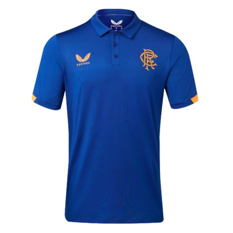 2023-2024 Rangers Coaches Travel Polo (Blue)