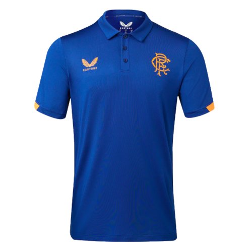 2023-2024 Rangers Coaches Travel Polo (Blue)