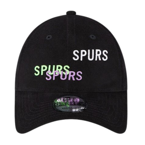 2023-2024 Tottenham Hotspur Black 9FORTY Adjustable Cap