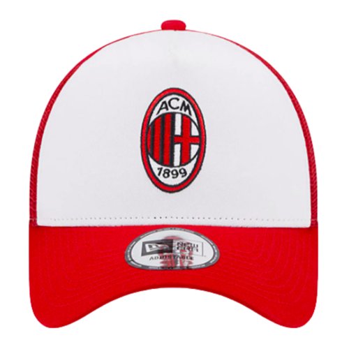 2023-2024 AC Milan White A-Frame Trucker Cap