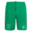 2023-2024 West Ham Goalkeeper Shorts (Green) - Kids