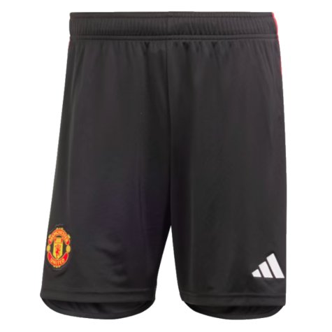 2023-2024 Man Utd Home Shorts (Black)