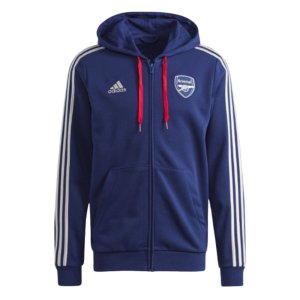 2023-2024 Arsenal DNA Full Zip Hoody (Navy)