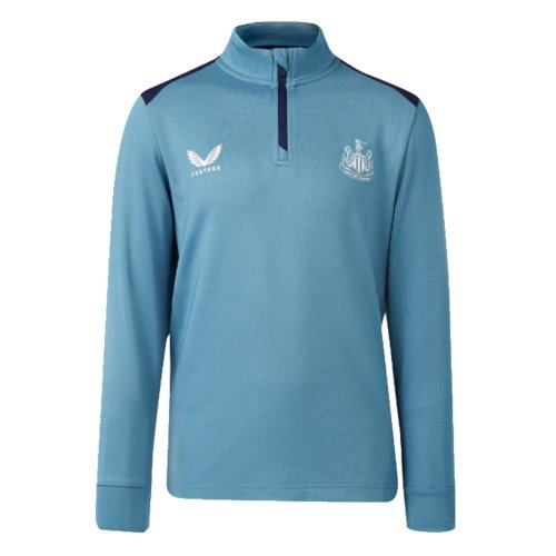 2023-2024 Newcastle Players Half Zip Midlayer (Bluestone) - Kids