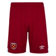 2023-2024 West Ham Home Shorts (Claret) - Kids