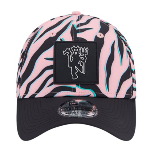 2023-2024 Manchester United All Over Zebra Print 39THIRTY Cap