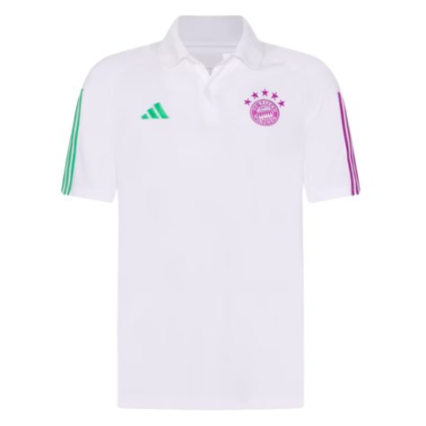 2023-2024 Bayern Munich Polo Shirt (White)