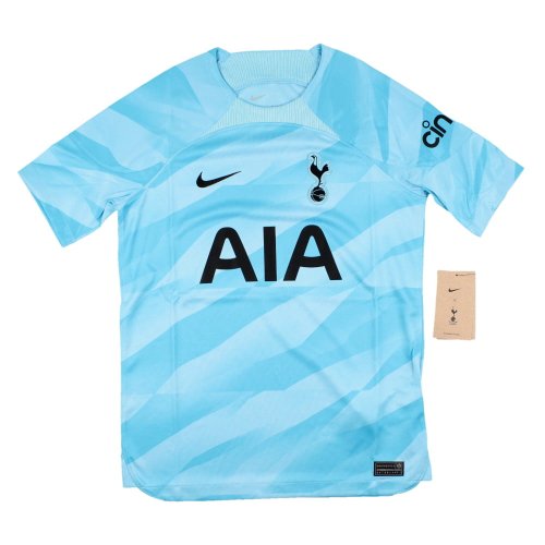 2023-2024 Tottenham Home Goalkeeper Shirt (Blue) - Kids