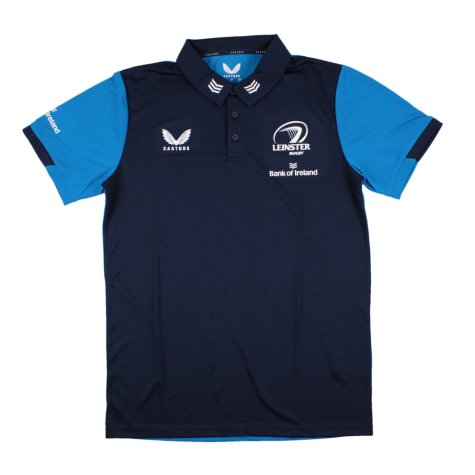 2023-2024 Leinster Media Polo Shirt (Navy)