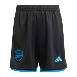 2023-2024 Arsenal Away Shorts (Black) - Kids