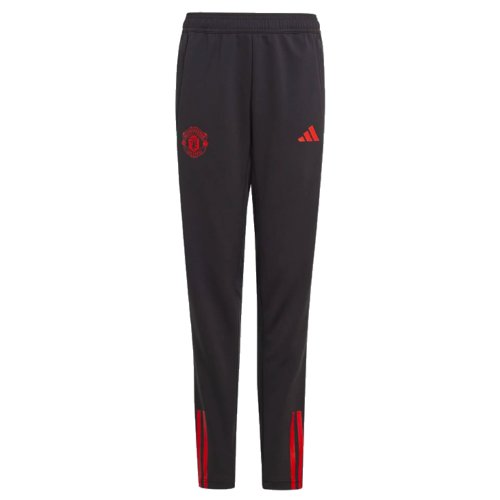 2023-2024 Man Utd Training Pants (Black) - Kids