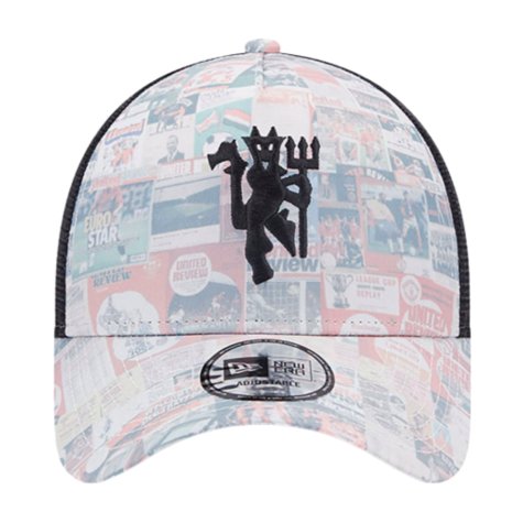 Manchester United All Over Print Trucker Cap