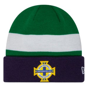 Northern Ireland Green Cuff Knit Beanie