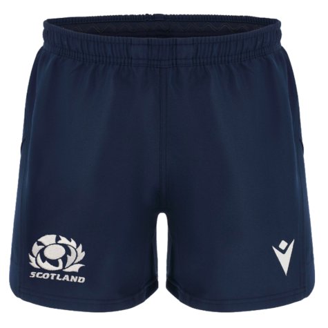 2023-2024 Scotland Rugby Training Shorts (Navy)