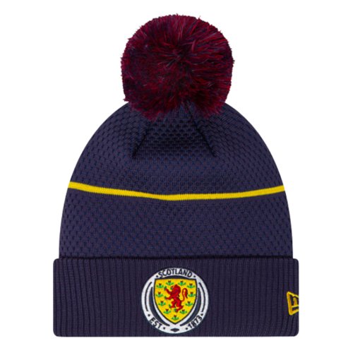 Scotland Bobble Knit Beanie