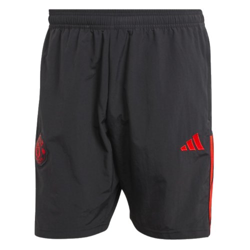 2023-2024 Man Utd Downtime Shorts (Black)