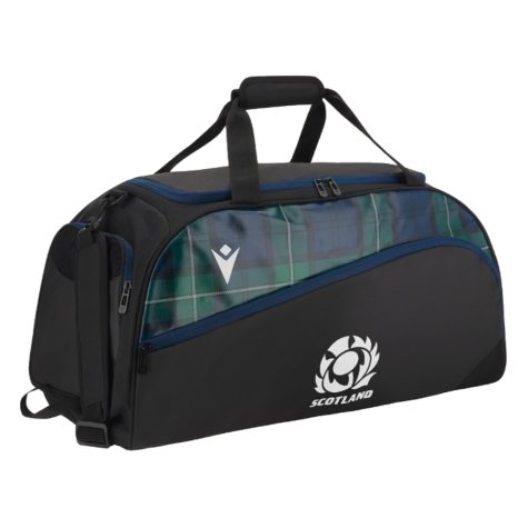 2023-2024 Scotland Rugby Gym Duffel Bag (Black)