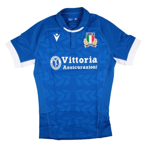 2023-2024 Italy Rugby Home Authentic Body Fit Shirt