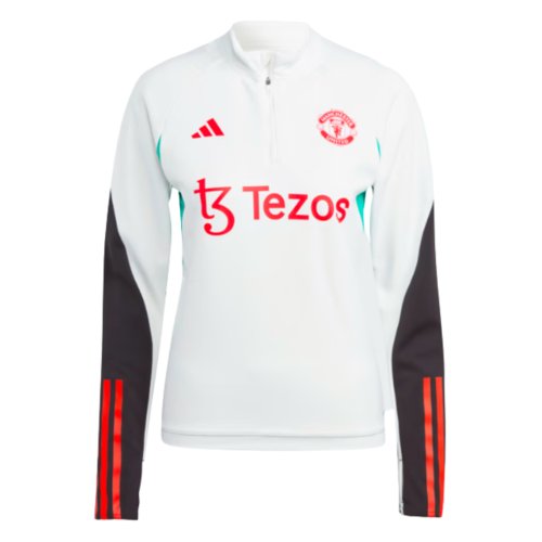 2023-2024 Man Utd Training Top (White) - Ladies