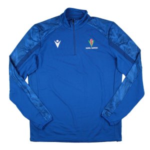 2023-2024 Samoa Rugby Training Performance Fleece Half Zip (Royal)