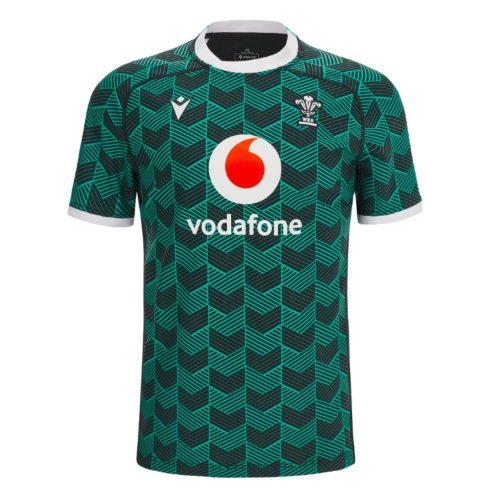 2023-2024 Wales Rugby Training Shirt (Turquoise)