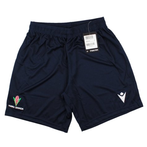 2023-2024 Samoa Rugby Light Training Shorts (Navy)