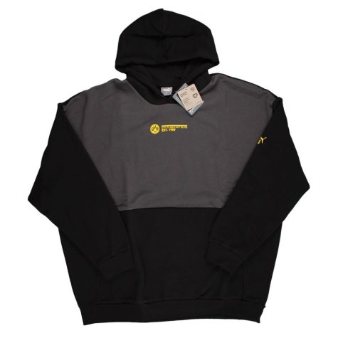 2023-2024 Borussia Dortmund FtblCulture Hoody (Grey)