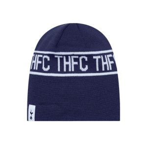 Tottenham Wrdmrk Skull Beanie (Navy)