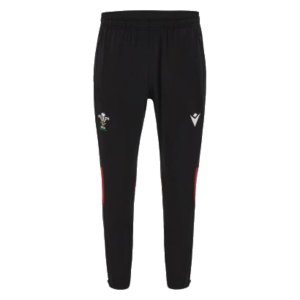 2023-2024 Wales Rugby WRU Fitted Track Pants (Black)