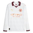 2023-2024 Man City Long Sleeve Away Shirt