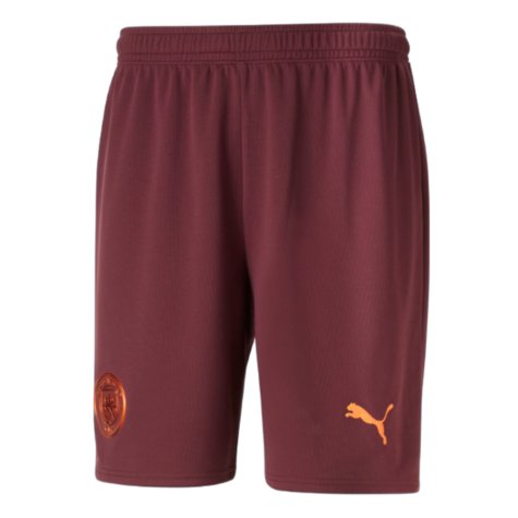 2023-2024 Man City Away Shorts (Aubergine)