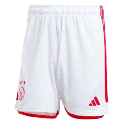 2023-2024 Ajax Home Shorts (White)